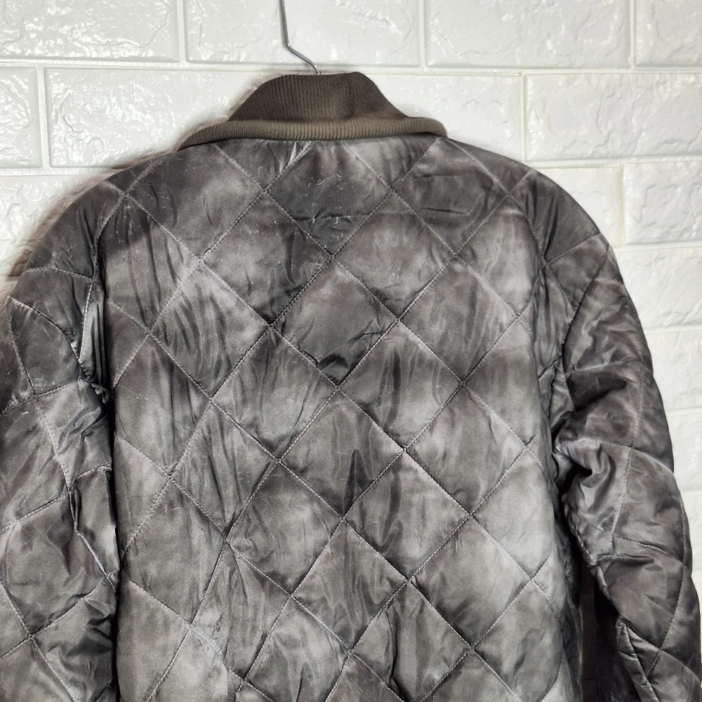 Darker Wavs Dolls Kill Chord Washed Puffer Jacket Bomber Jacket Style